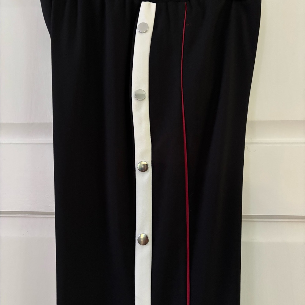 Bar III Black red white joggers size extra small. - Picture 2 of 6